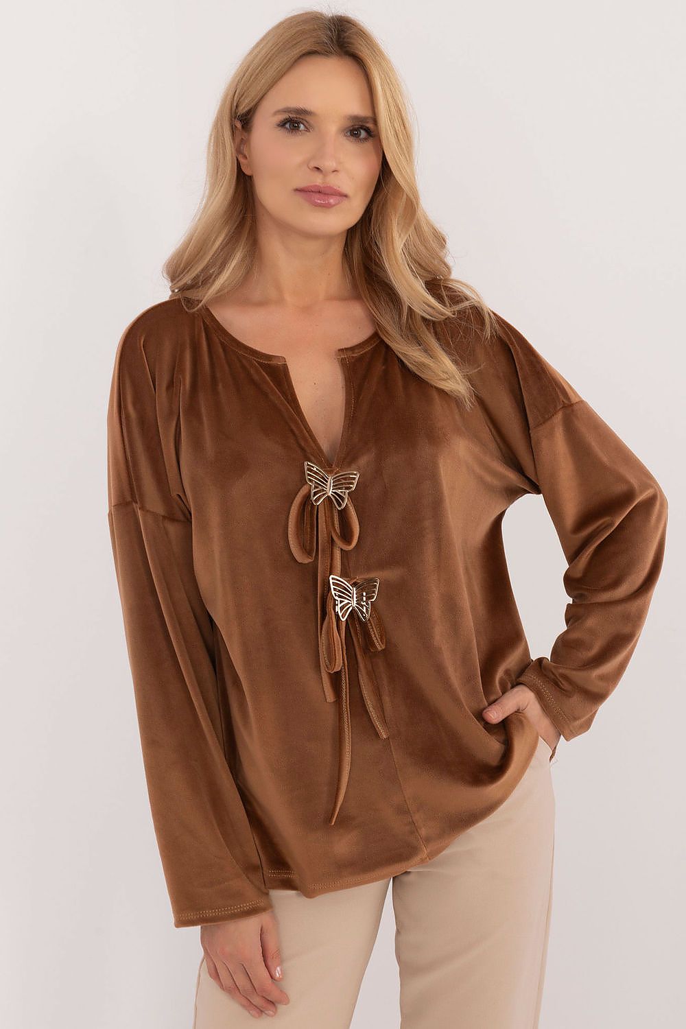 Italy Moda Vlinder Blouse